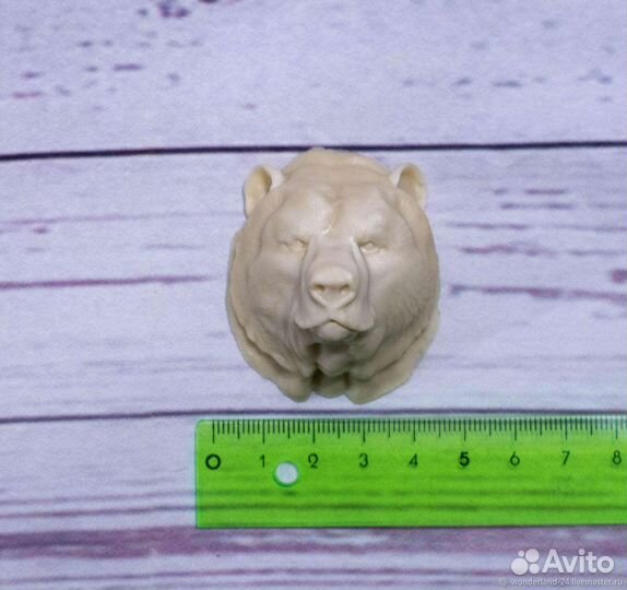 Силиконовый молд лицо 