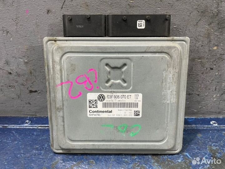 Эбу двигателя Volkswagen Polo 5 6R HB