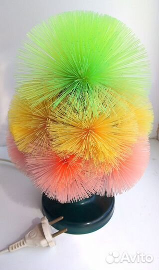 Разноцветная лампа