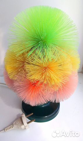 Разноцветная лампа