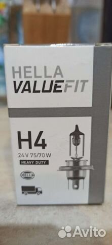 Лампа H4, H7, 24v