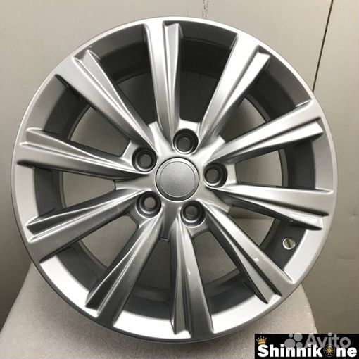 Литые диски R15 5/100 кик кс937 Polo Сильвер