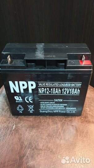 Аккумулятор AGM NP 12-18Ah новый