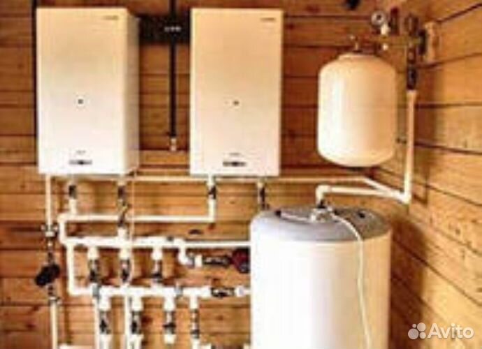 Монтаж отопления, тёплый пол, сантехник