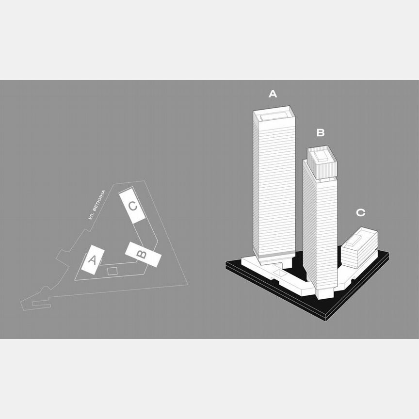 2-к. квартира, 61,3 м², 5/49 эт.
