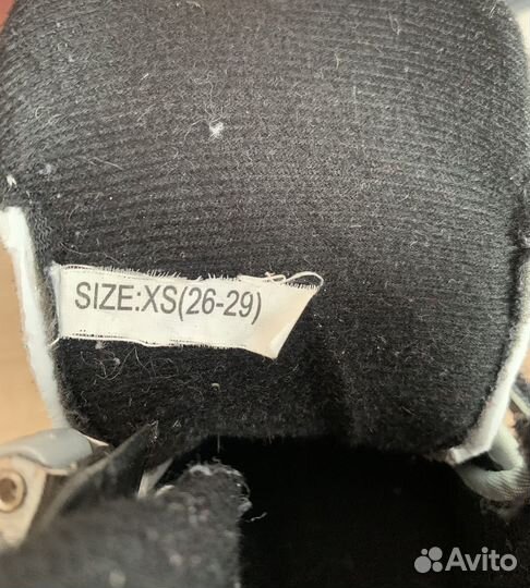 Коньки детские раздвижные 26-29 размеры