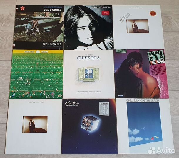 Chris Rea, Tony Carey, Vinyl LP
