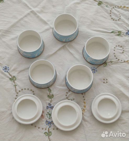 Винтажные шкатулки таблеточницы фарфор