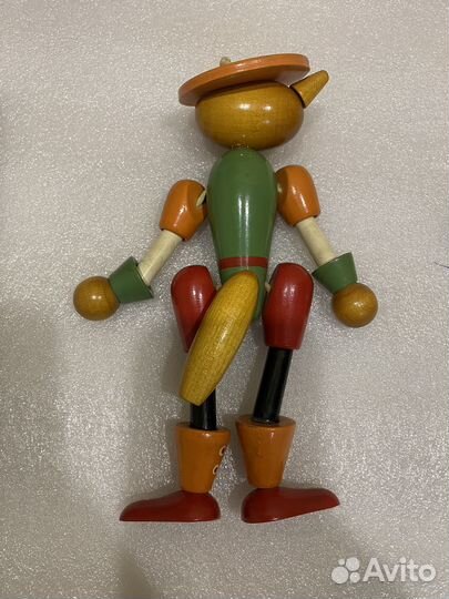 Деревянные игрушки на резинке СССР