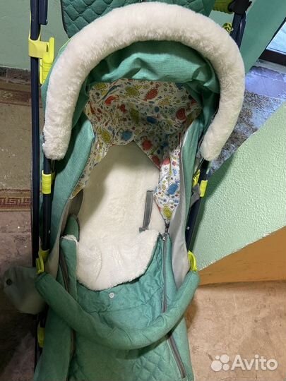 Детские санки коляска