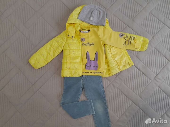 Вещи пакетом на девочку 104