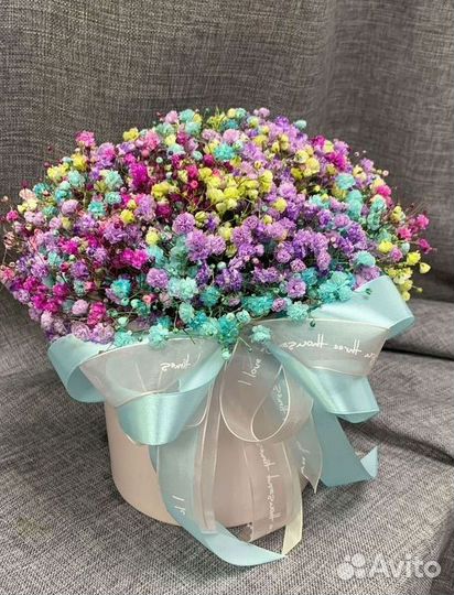 Букет из гипсофилы с круглосуточной доставкой