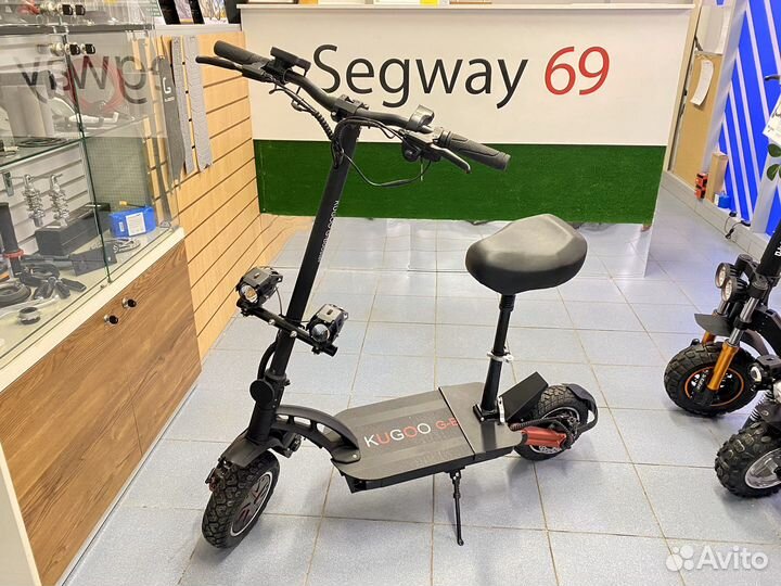Электросамокат Kugoo G-Booster полный привод
