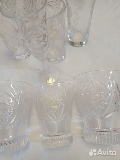 Салатник хрустальный