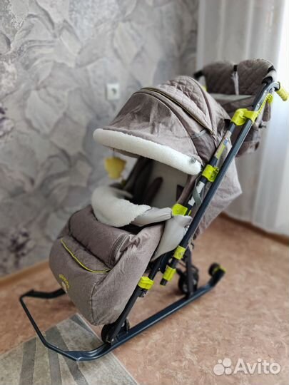 Санки-коляска Nika 7-3