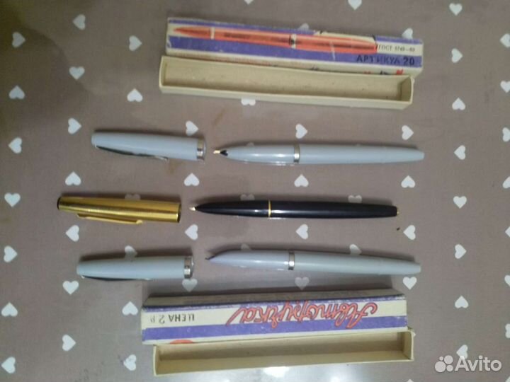 Перьевые ручки СССР