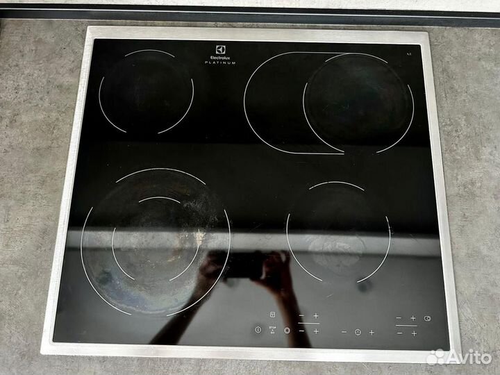Варочная панель электрическая electrolux platinum