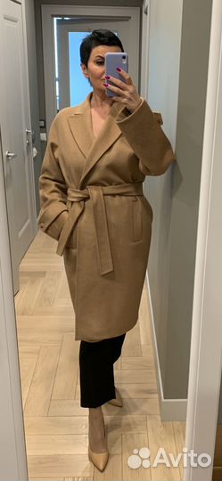 Пальто Max Mara верблюжья шерсть