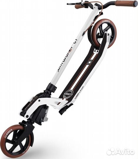 Самокат Globber ONE K 180 deluxe (2023) белый Sta1