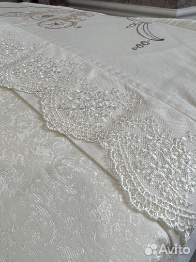 Бортики и комплект постели в детскую кроватку