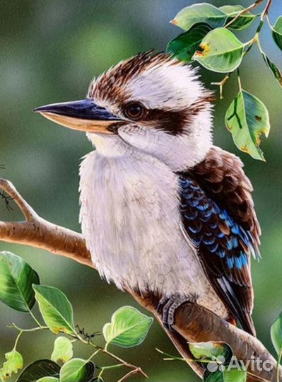 Алмазная мозаика 30х40, квадратные стразы