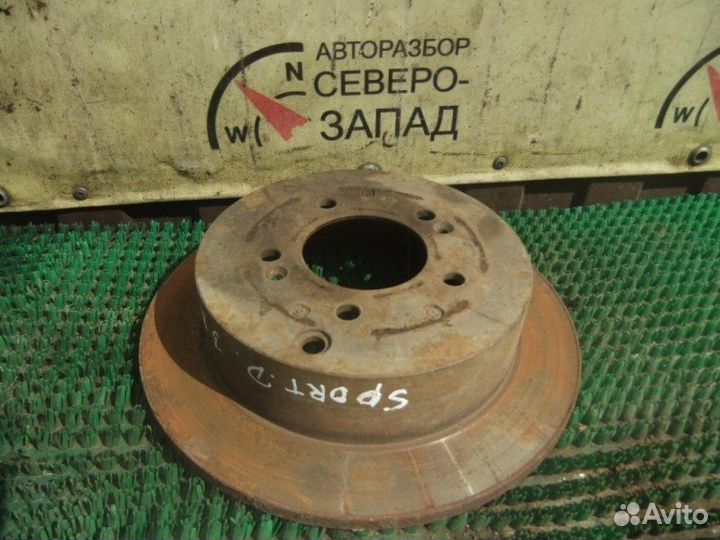 Диск тормозной задний Kia Sportage KM D4EA