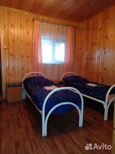 База отдыха на берегу Ладожского озера