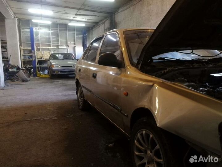 Разборка hyundai accent