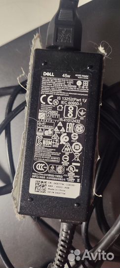 Блок питания для dell с иглой под ремонт(оригинал)