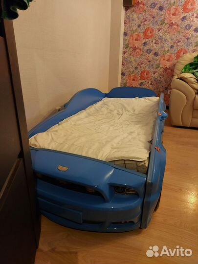 Детская кровать машина бу