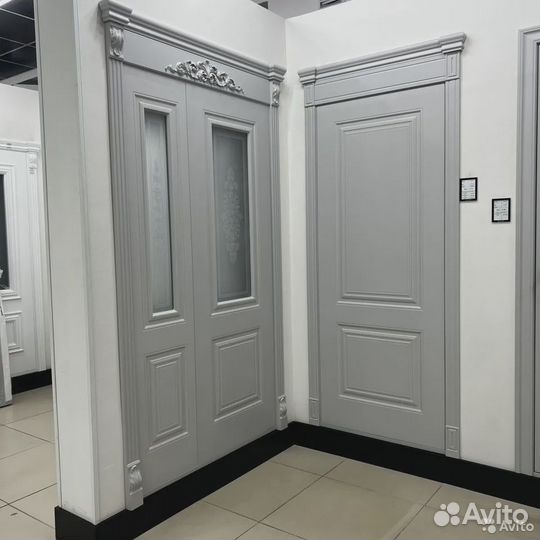 Серые межкомнатные двери - Новинка