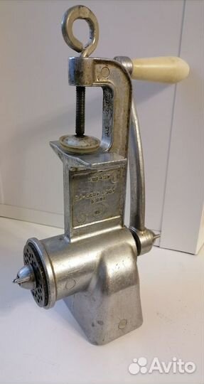 Терка-шинковка-мясорубка механическая, СССР