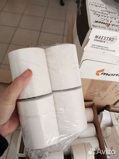 Лента чековая 80мм