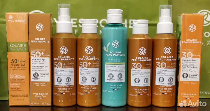 Новые солнцезащитные средства Ив Роше