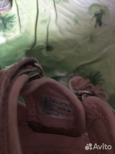 Босоножки для девочки 25 размер