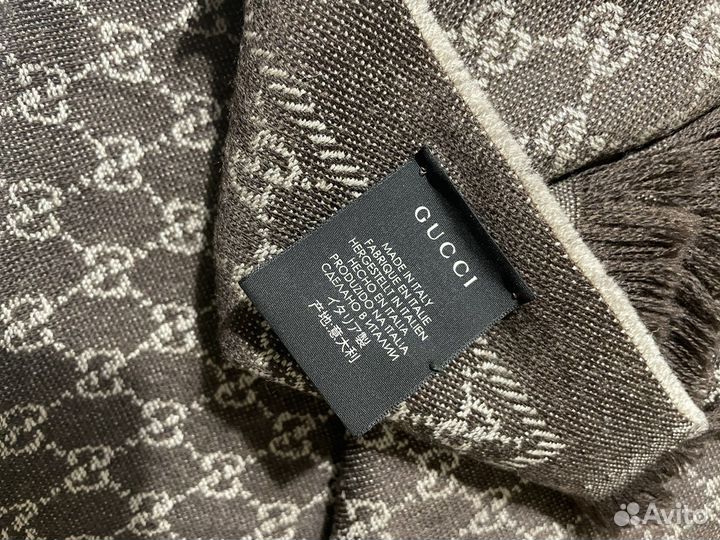 Шарф gucci шерсть оригинал