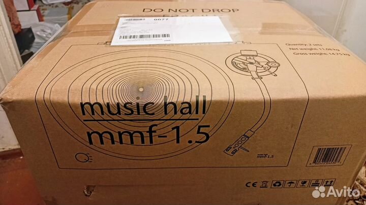 Проигрыватель винила Music Hall MMF-1.5 Cherry