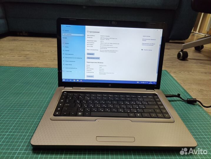 HP g62 AMD Phenom II 8Gb 120Gb