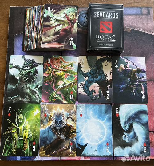 Игральные карты Dota 2