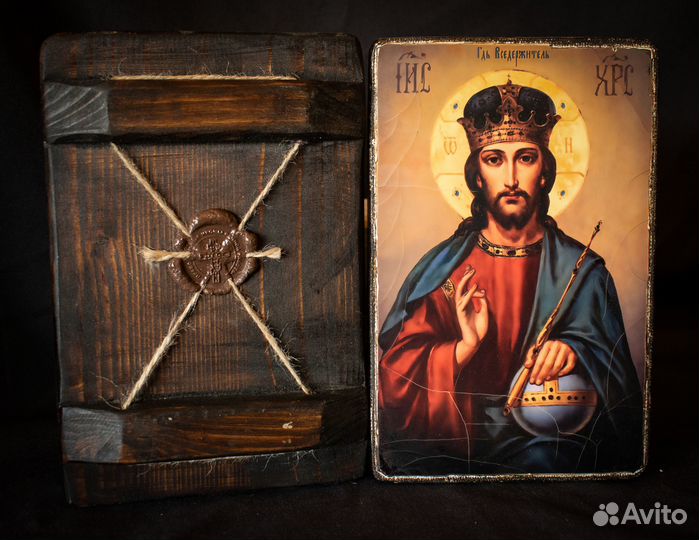 Венчальная пара. Богоматерь и Спас Вседержитель