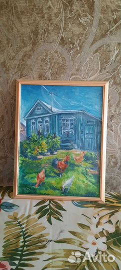 Картина гуашью 