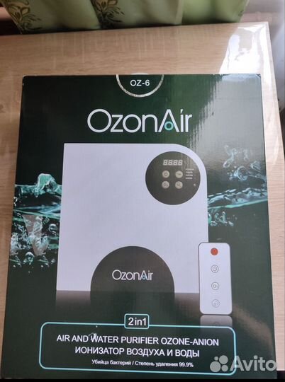 OzonAir OZ-6 Озонатор ионизатор воздуха и воды