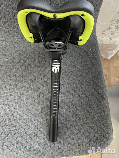 Седло для велосипеда кожаное