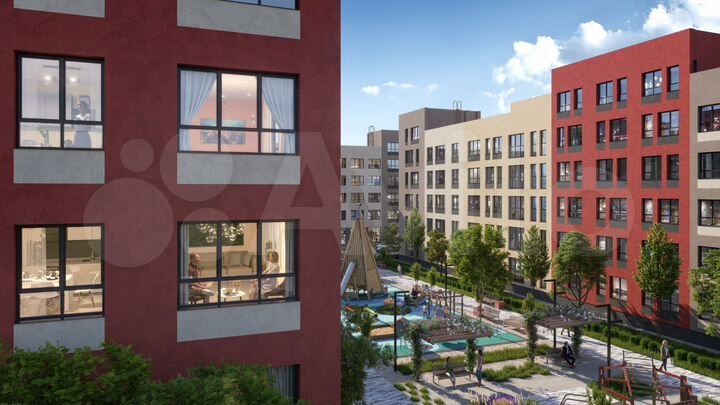 1-к. квартира, 38,9 м², 2/5 эт.