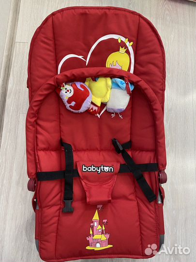 Шезлонг детский