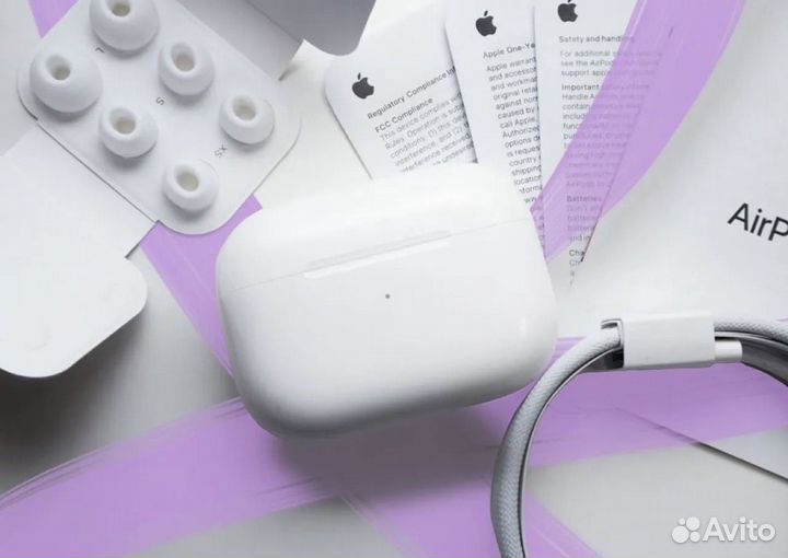 AirPods Pro 2 «Оригинал» 2024 + Гарантия + Чехол
