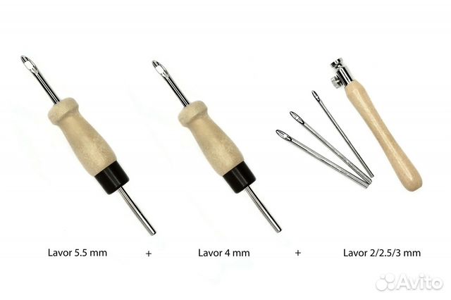 Ковровые иглы Lavor в наборе (3 иглы) / Punch need