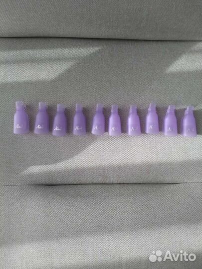 Клипсы-зажимы для снятия гель-лака