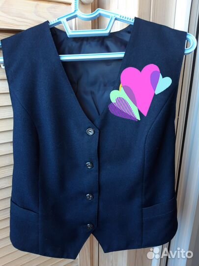 Жилет школьный фирмы Аврора
