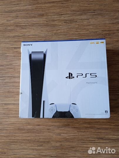 Коробка от sony playstation 5